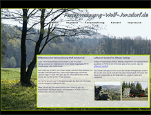 Tablet Screenshot of ferienwohnung-wolf-jonsdorf.de